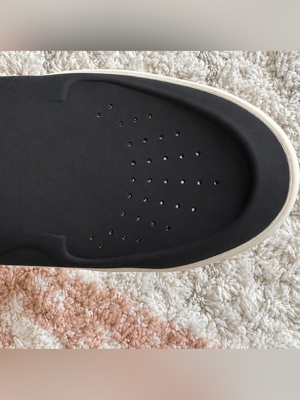 💜 Nike Black AIR FORCE 1 Lover Xx Slip-On Platform Black Mule Loafers White Sole - Picture 2 of 11